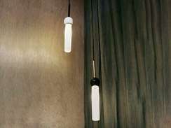 Подвесной светильник Delie золотой металл - черный мрамор