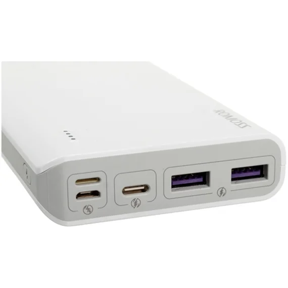 Внешний аккумулятор Romoss Sense 6F 20000mAh 3A PD 4xUSB белый