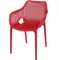 Пластиковое кресло Air XL красное | Siesta Contract | Турция