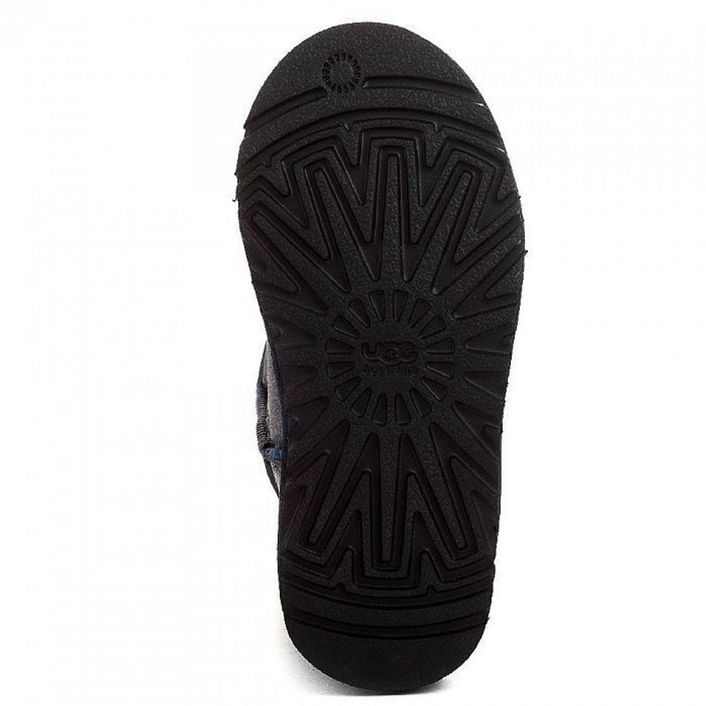 Ugg Kids Classic Short Metallic Navy