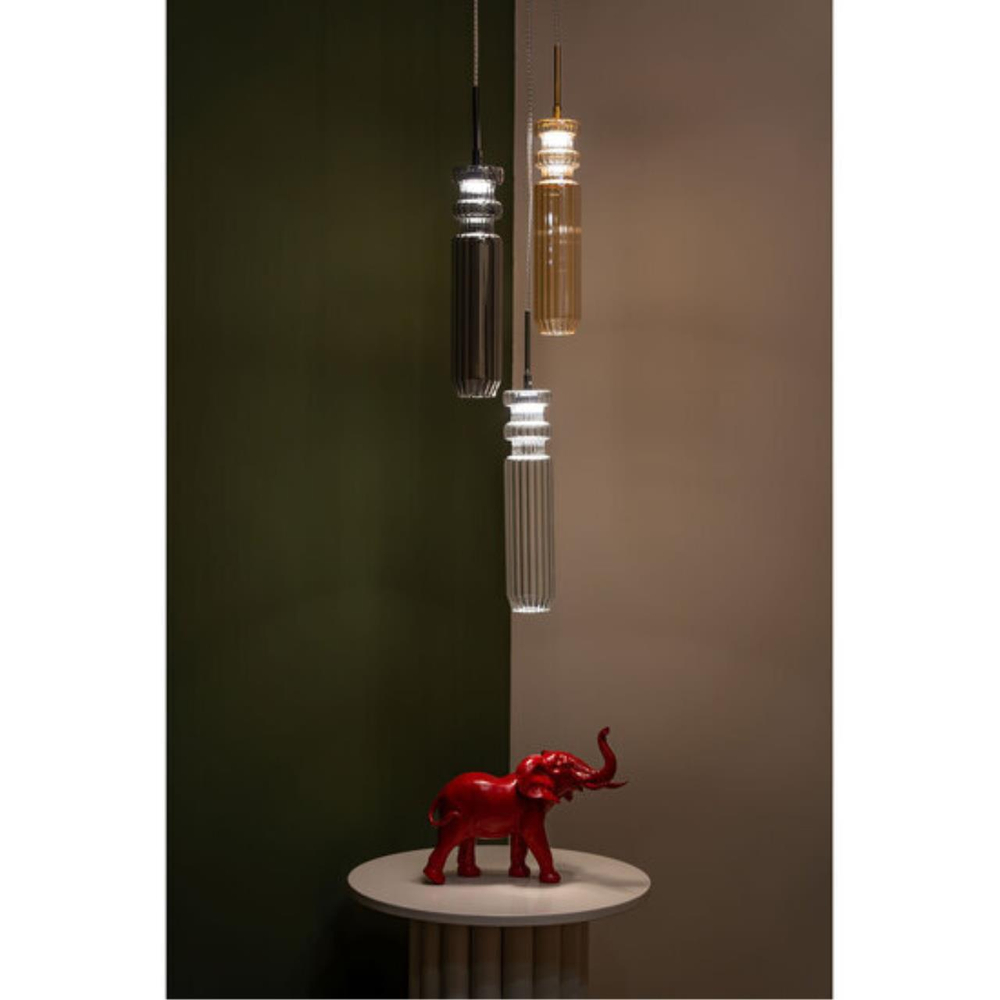 Подвесной светодиодный светильник Arte Lamp CRYSTAL A2942SP-1BK