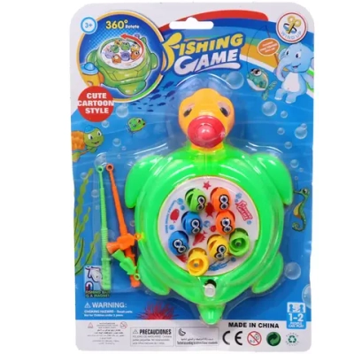 Набор для рыбалки «Черепашка Дашка», 11 предметов, 21,8*16,8*4,5 см, без батареек