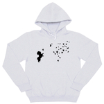 Толстовка "Бишон Фризе и бабочки"