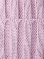 Шапка зимняя для девочки с помпоном и снуд