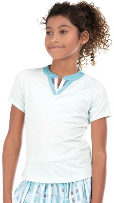 Футболка для девочки теннисная Lucky in Love Girls Can't Find Me Love Hide N'Seek Short Sleeve - shope