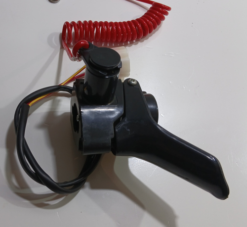 Курок газа в сборе для снегохода MotoLand SnowFox 200