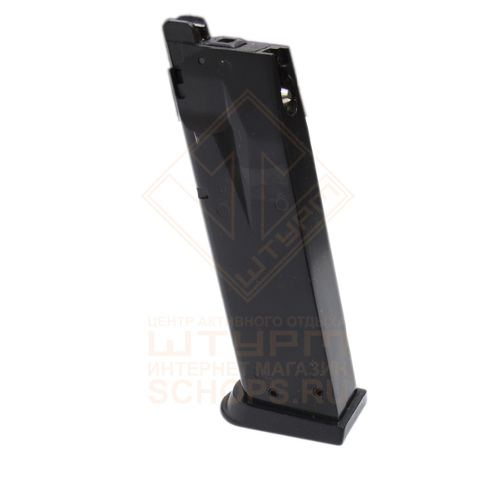 Магазин пистолетный KJ Works P229, Gas, Black