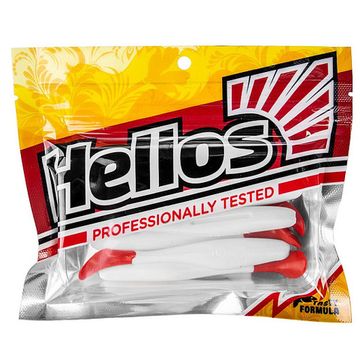 Виброхвост Vigor 3,75'/9.5 см White RT 7шт. (HS-6/1-003) Helios