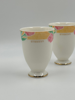 Стакан с жёлтой каймой Givenchy by Yamaka