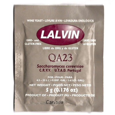 Дрожжи винные Lalvin QA23, 5 гр