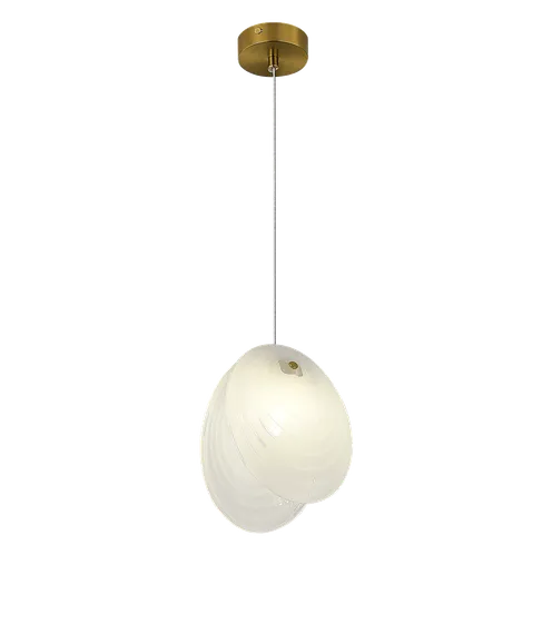 2814-DW-1 BRASS CANOPY+WHITE (1) Люстра NW