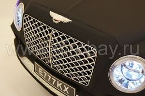 Детский электромобиль River Toys BENTLEY E777KX черный