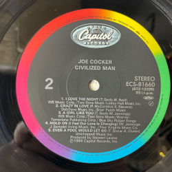 Винтажная виниловая пластинка LP Joe Cocker Civilized Man (Japan 1984) (Obi) Crazy In Love
