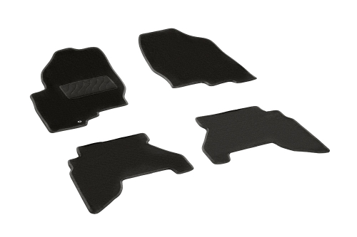 Ворсовые коврики LUX для Nissan Pathfinder III 2004-2009 Seintex.82765