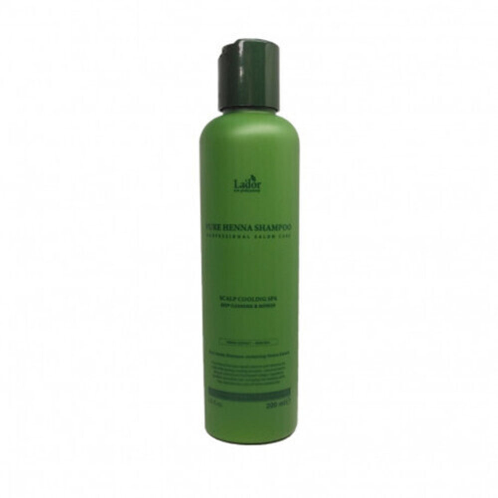 Lador Шампунь для волос с хной укрепляющий - Pure henna shampoo, 200мл