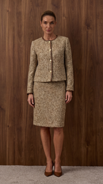 Костюм твидовый