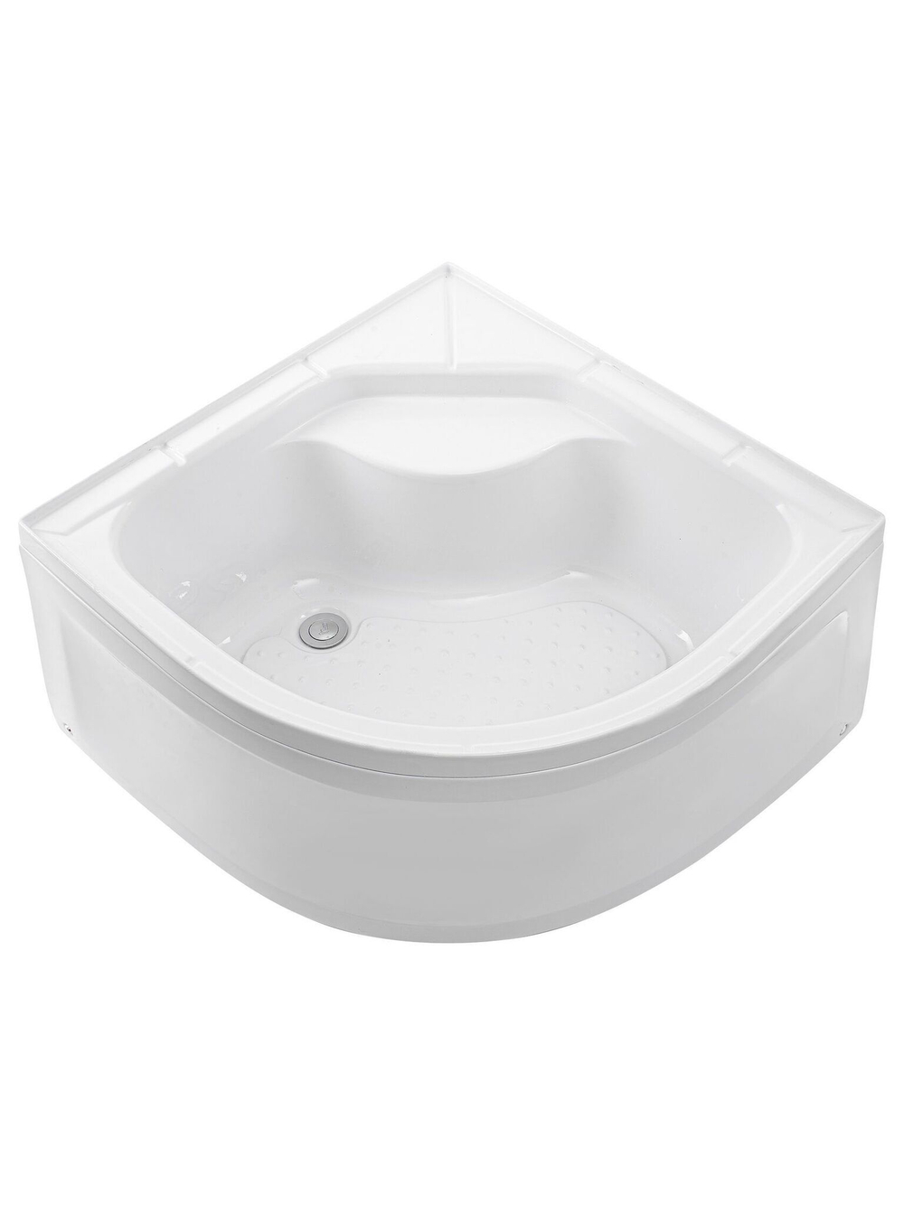 Душевая кабина RIVER  DUNAY 100/44 MT 100х100 см,  матовое стекло, поддон высокий, радио