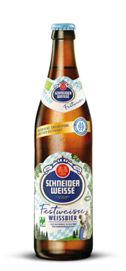 Пиво Шнайдер Вайсс ТАП 04 Майне Фествайсе / Schneider Weisse TAP 04 Meine Festweisse 0.5 - стекло