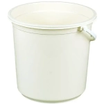 Ведро Тюльпан 10л (Слоновая кость) (комплект 10 шт)