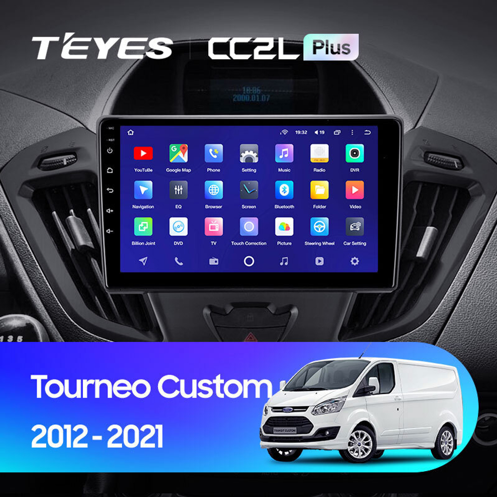 Teyes CC2L Plus 9" для Ford Tourneo Custom 2012-2021