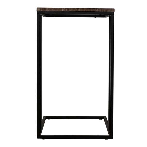 Стол придиванный BeautyStyle 30 дуб шоле коричневый/черный