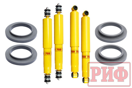 Лифт-комплект лайт Nissan Patrol Y60 и Y61 лифт 15 мм РИФ