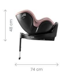 Детское автокресло Britax Roemer Dualfix Pro Style Dusty Rose