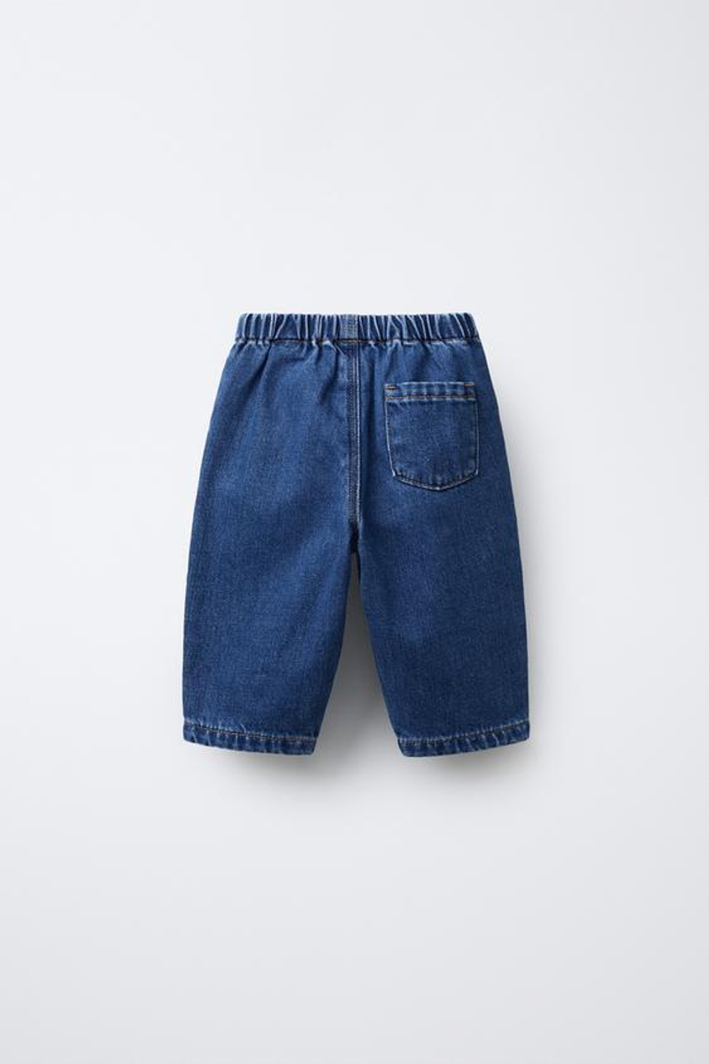 ZARA ДЖИНСЫ С МЯГКОЙ ВНУТРЕННЕЙ СТОРОНОЙ, ВЫЦВЕТШИЙ СИНИЙ