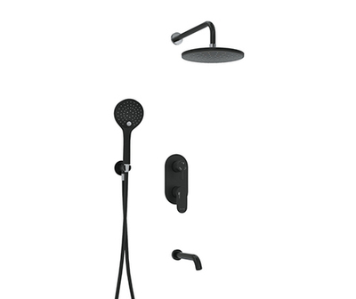 A177471 Встраиваемый комплект для ванны с верхней душевой насадкой, лейкой и изливом