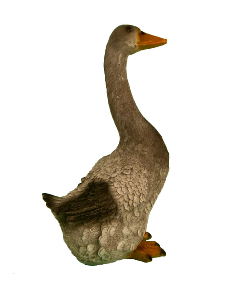 Фигурка Гусь серый (полистоун)