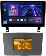 Магнитола для Opel Antara 2006-2015 (перенос БК вниз, серая) - Teyes CC3L на Android 10, 8-ядер, CarPlay, 4G SIM-слот