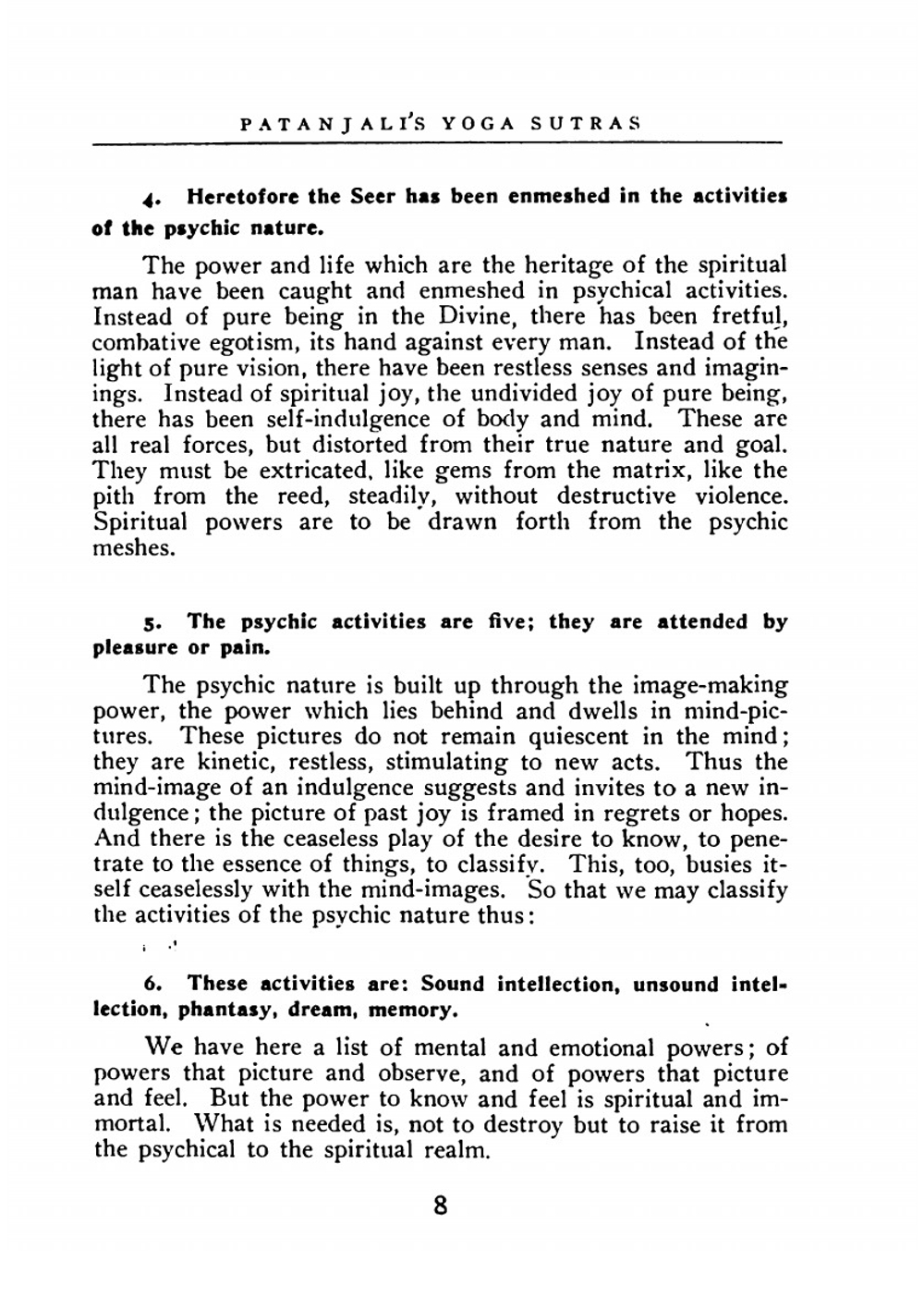 The Yoga Sutras of Patanjali. "The Book of the Spiritual Man" | Charles Johnston