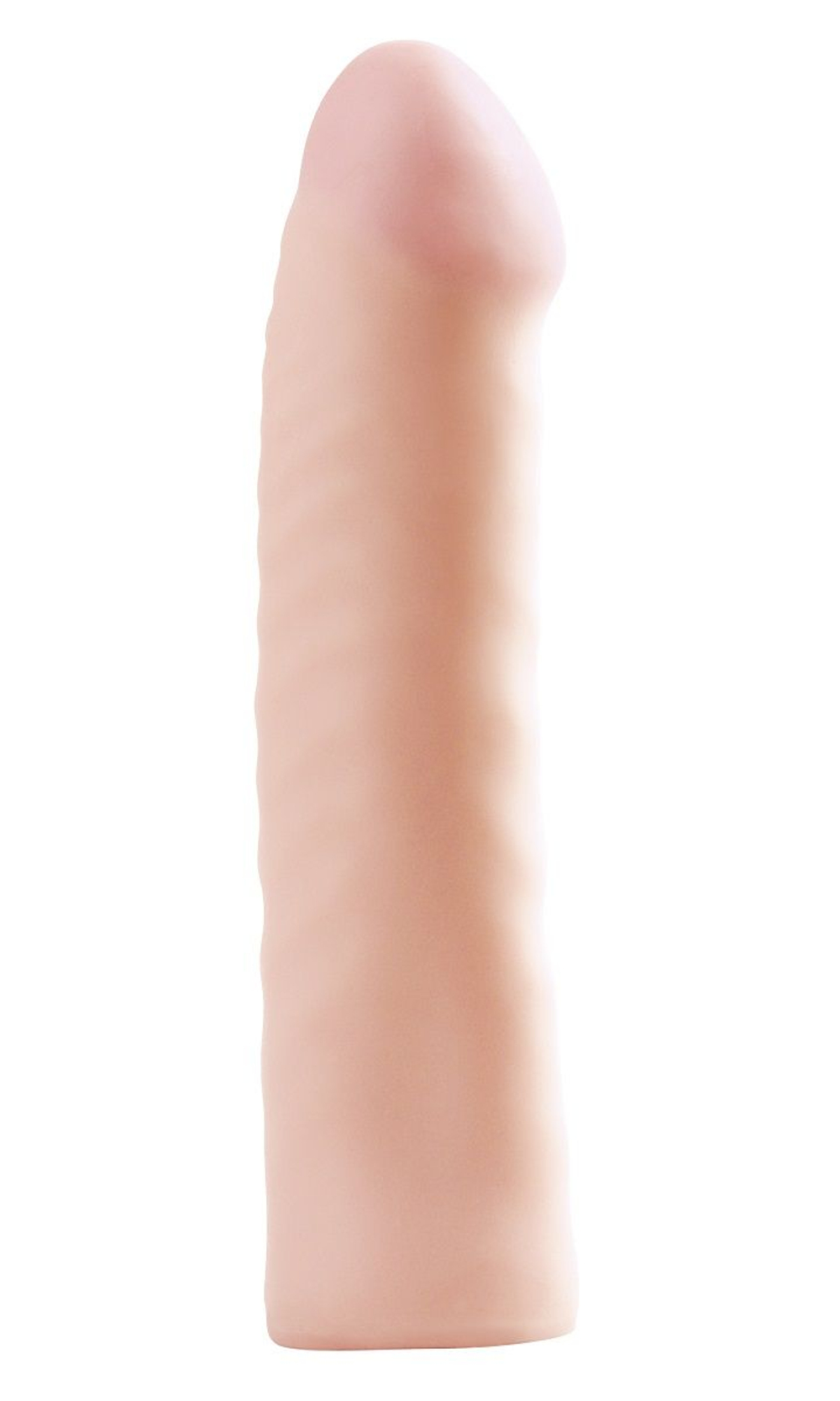 Фаллоимитатор Basix Rubber Works 7.5 Dong - 19,1 см. (Цвет: телесный)