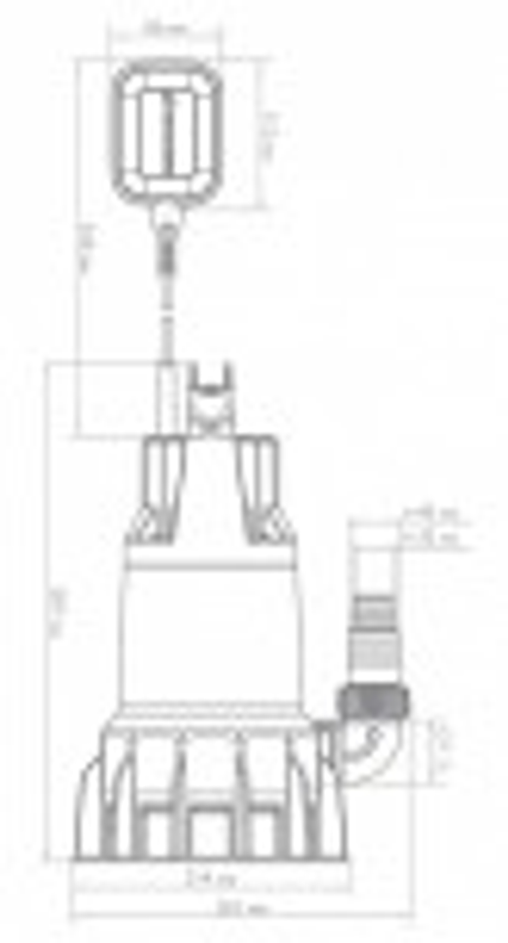 Насос дренажный ДЖИЛЕКС ФЕКАЛЬНИК 330/12 5402