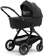 Коляска Agex Prima Pro 3 в 1 с автокреслом i-Team ATG080 Grey APA657 Midnight Grey (Темно-серый)