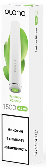 ОЭС (М) Plonq Plus 1500 Зеленое яблоко