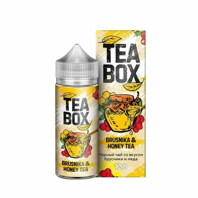 Tea Box 120 мл - Brusnika & Honey Tea (3 мг)