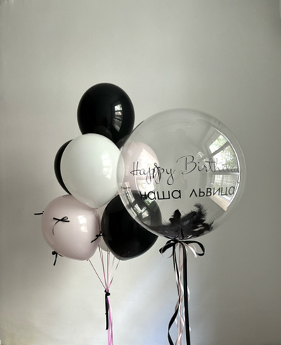 Набор для Девушки 34 чёрно-белый