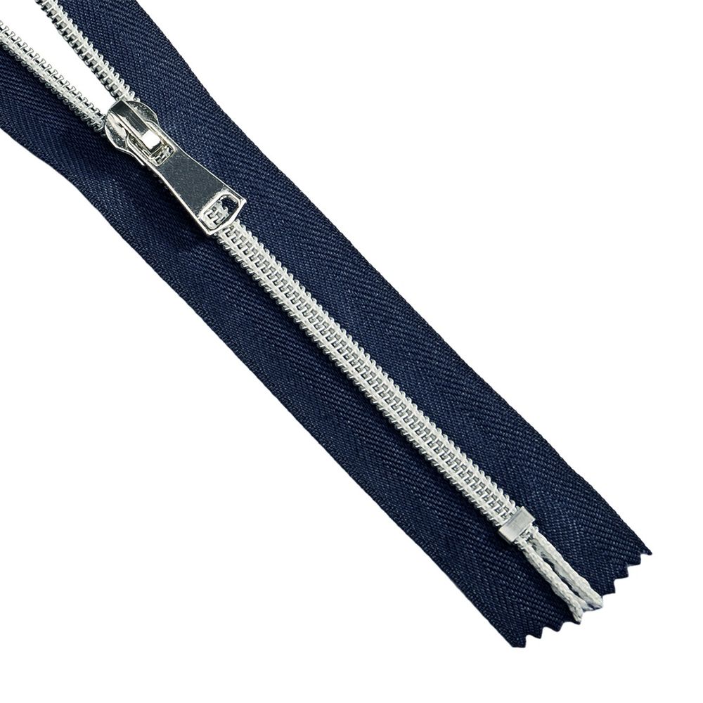 Молния спираль Т5, н/р, L 18 см, т.синий