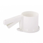 Просеиватель для муки (белый) (комплект 16 шт)