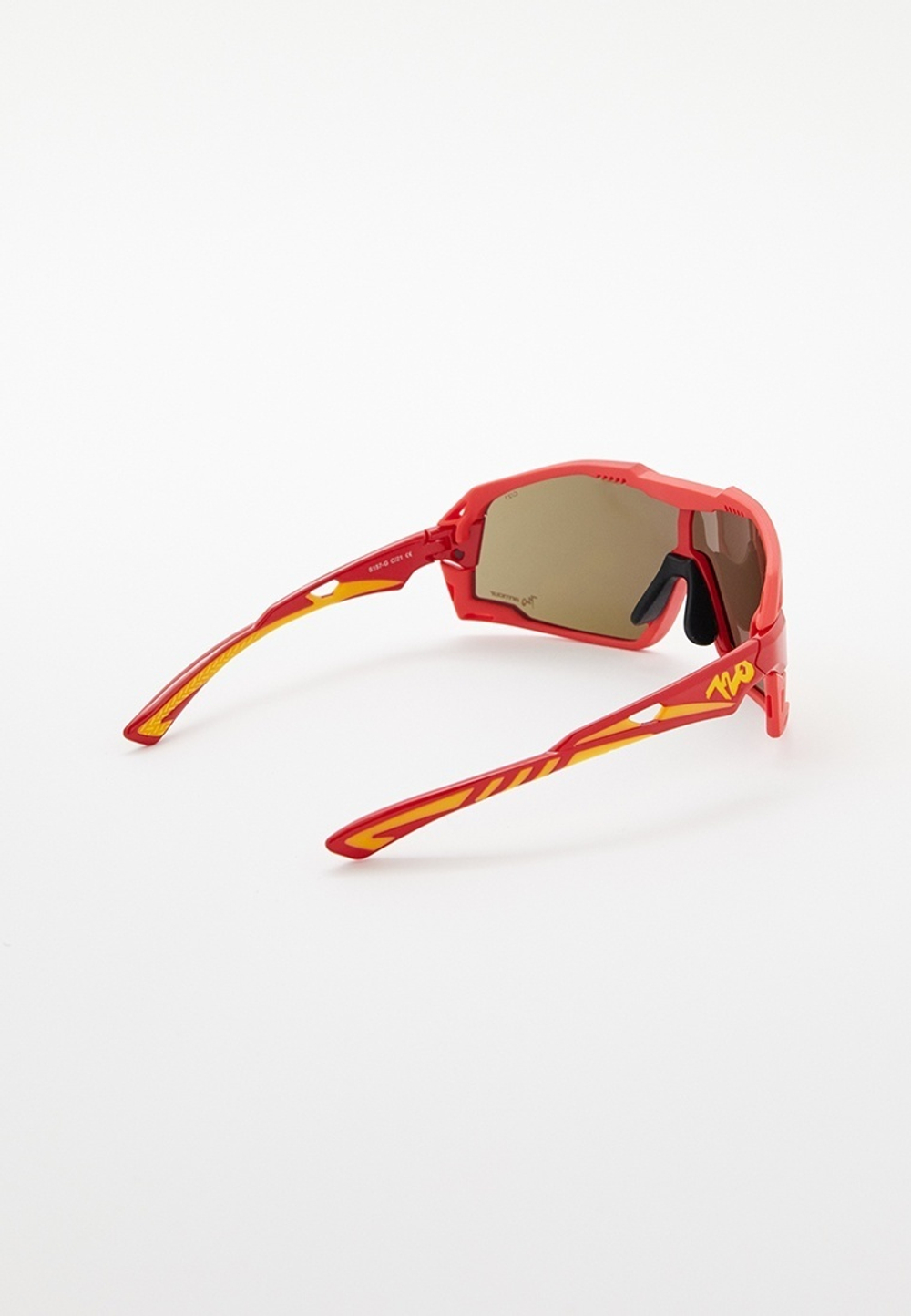 Спортивные очки 720armour Flash / Matte Ferrari Red / Ferrari Red Temple / Champion Gold Ti / Cylinder Lens
