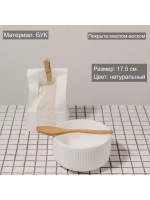 Ложка деревянная из бука 17,5 см