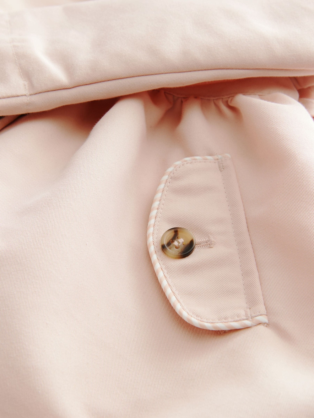 Плащ с капюшоном для девочки Next E25-132, Розовый