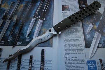 Складной нож Cold Steel 26SY6 Ti-Lite 6 Lynn Thompson c клинком из стали 440C, рукоять Zytel