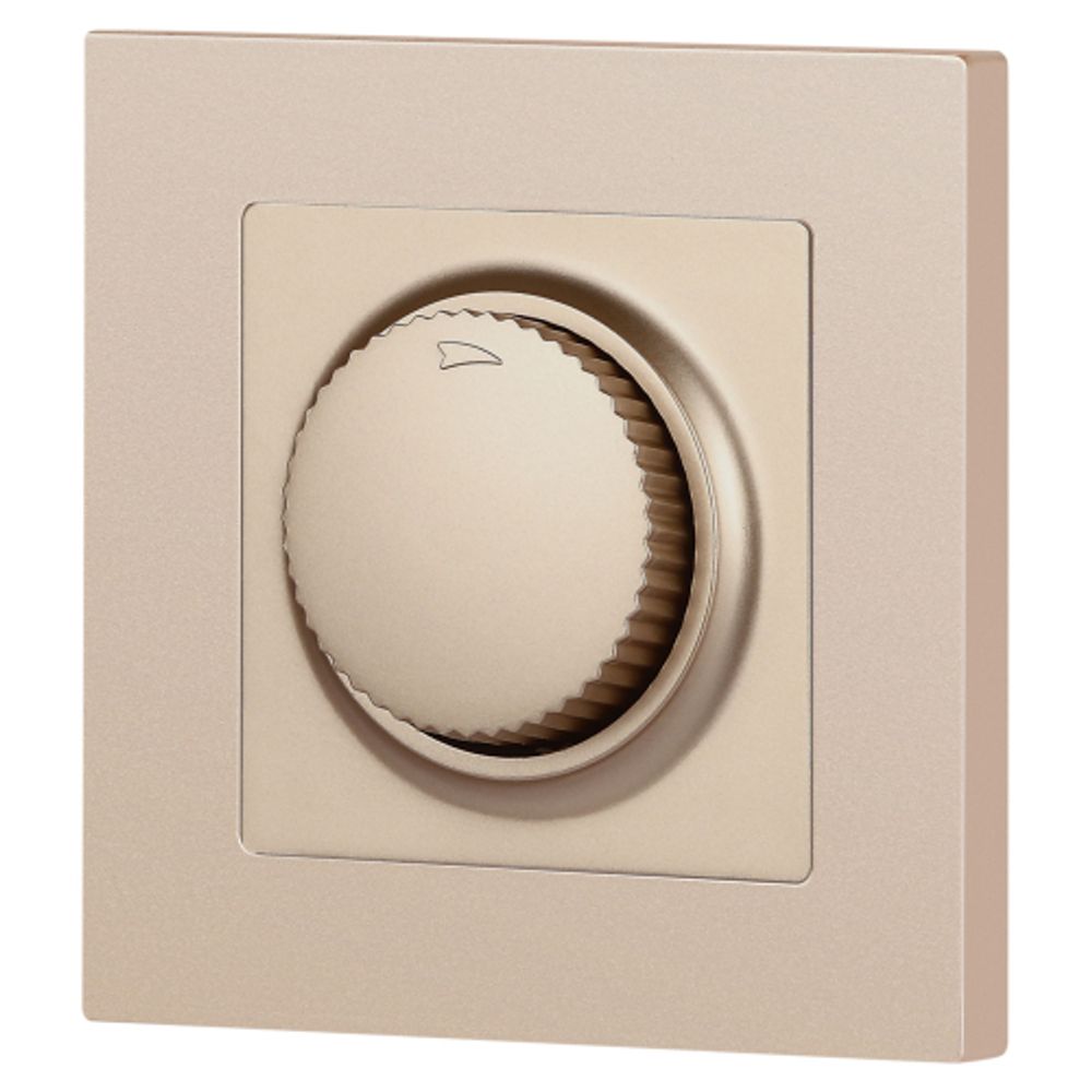 Светорегулятор Intro Accent 6-401-04 поворотный, 600Вт 230В, IP20, СУ, шампань | Intro