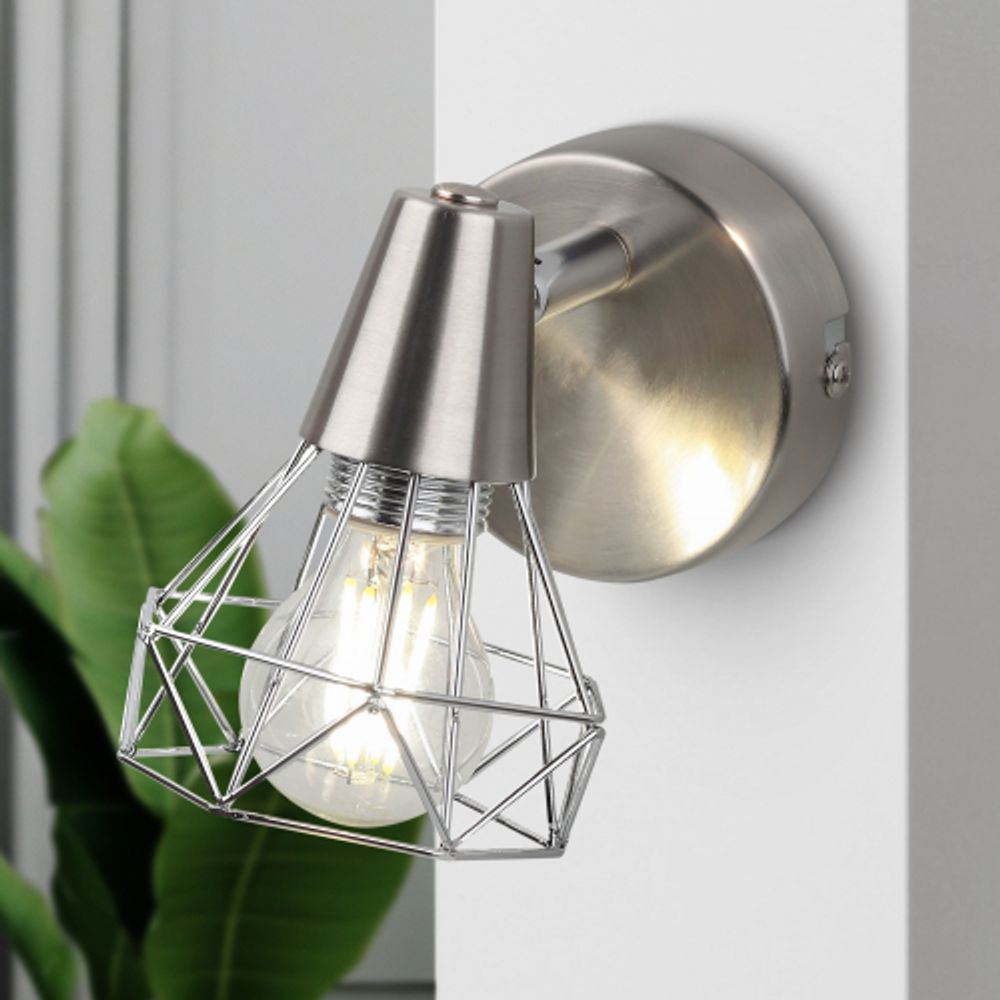 Светильник настенно-потолочный спот Rivoli Distratto 7004-701 1 x E14 40 Вт поворотный уценка | Rivoli