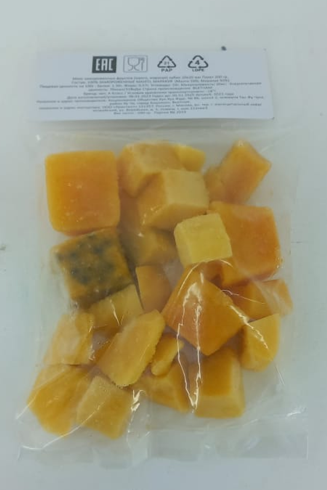 Микс фруктов (манго, маракуя) замороженные 200 гр