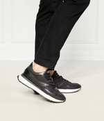 Кожаные кроссовки jonah BOSS BLACK - черный(50523095)