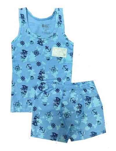 Комплект майка+ боксеры CBF 18-311/20-189м р.26 гол.корабль (Boru), 1 шт.