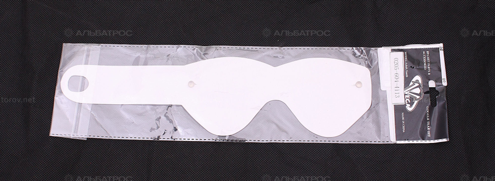 Пленка Tear Off для кроссовых очков Vega